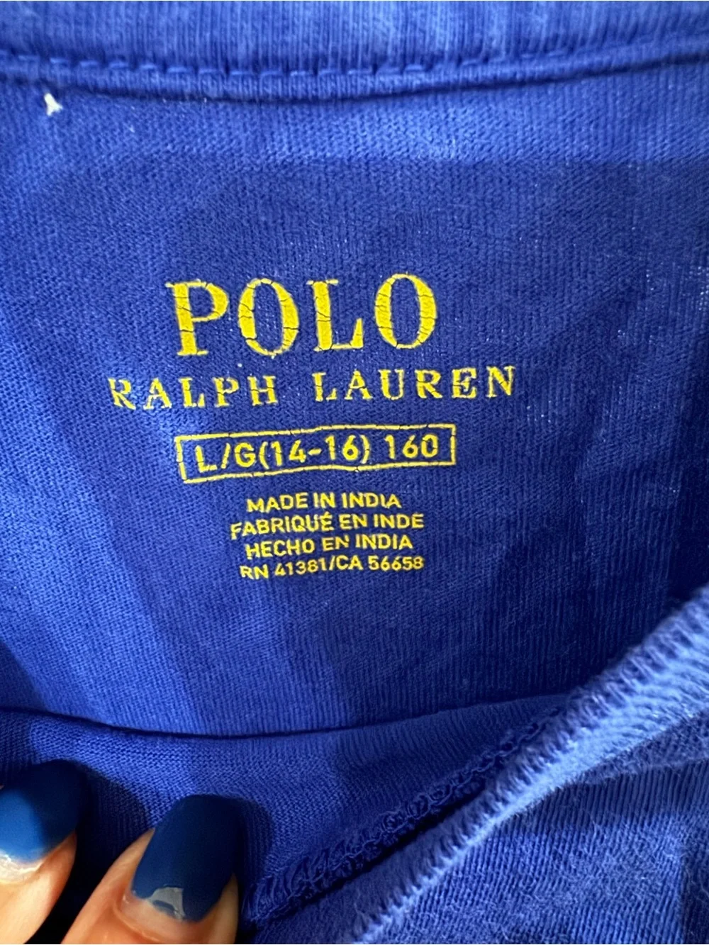 Ralph Lauren soft cotton